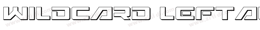 Wildcard Leftalic字体转换